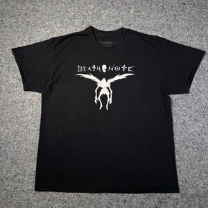 Death Note Ryuk Anime Graphic Shirt Black Mens XLarge Short Sleeve